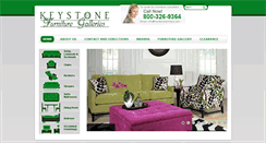 Desktop Screenshot of keystonefurniture.com